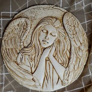 Elegant Cream‎ Angel Wall Art